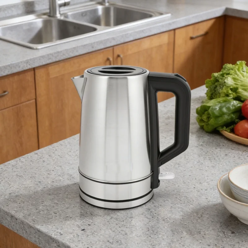 2000W Electric Turkish Tea Maker Boil Dry Prevention Temperature Display Stainless Steel 0.8L 2.0L Dual Pot Tea Maker 220V