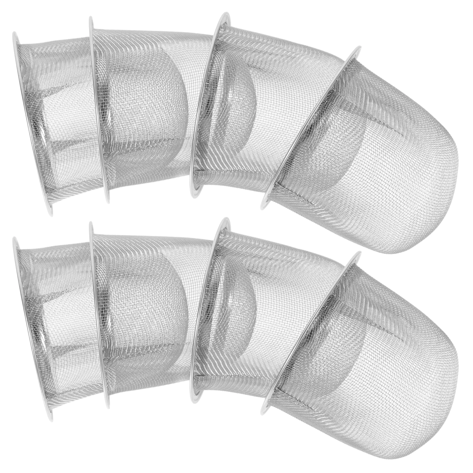 

8Pcs Fine Mesh Tea Infuser Stainless Steel Metal Strainer for Teapot Cup Home Office Tea Brewing Accessory Metal Infuser