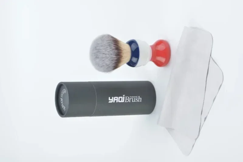 2026 YAQI Freedom 24mm Synthetikhaar-Pinsel für Nassrasur, Professionelles Reise-Bartpflege-Werkzeug für Männer – Detail 5