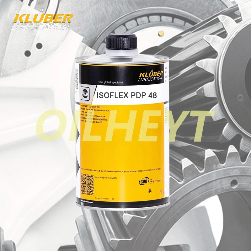 ISOFLEX PDP Synthetic Ester Oil Long Life High Temperature Stable Lubricant for Bearings Motors Turbines Precision Equipment