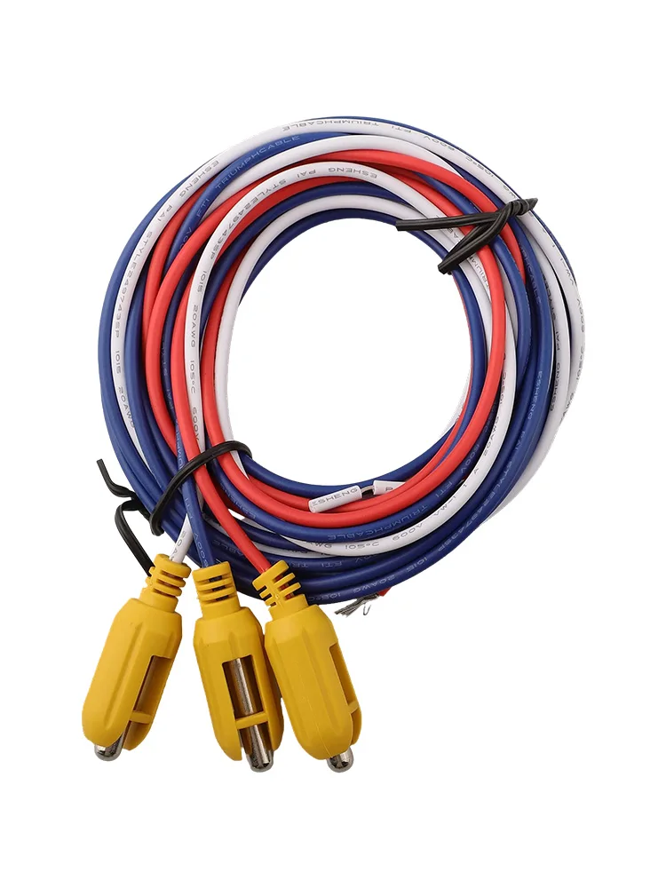 304 ステンレス鋼プローブ 3 プローブセンサー抗短絡設計絶縁スリーブ信号伝送拡張可能な配線