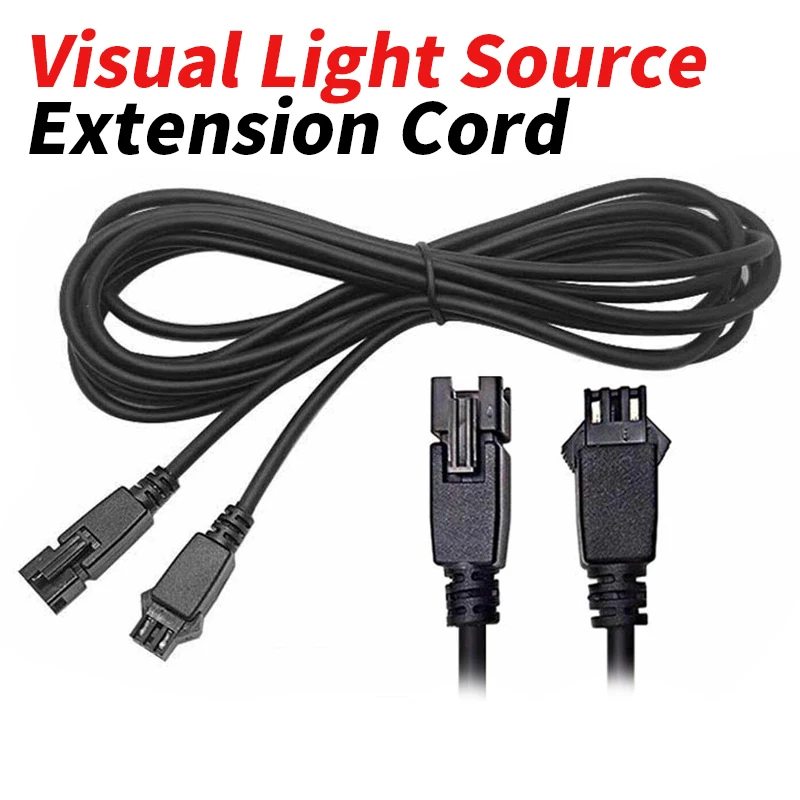 Machine Vision Light Source Extension Cable Double Headed SM-3P LED Connection Line Male to Female Light Plug Wire 0.5M-10M