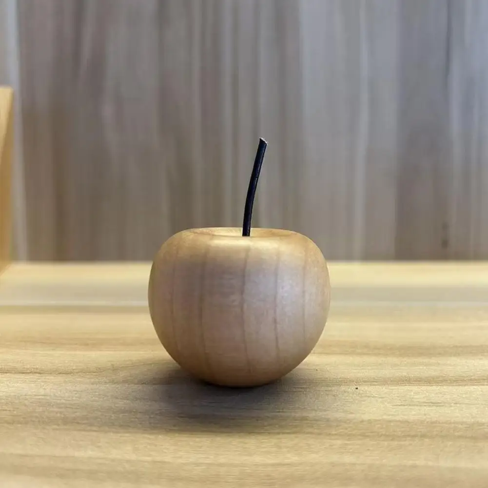 1PCS Of Wooden Apple Shaped Essential Oil Diffuser Fragrance Diffuser Suitable For Home Bathroom Car Decoration