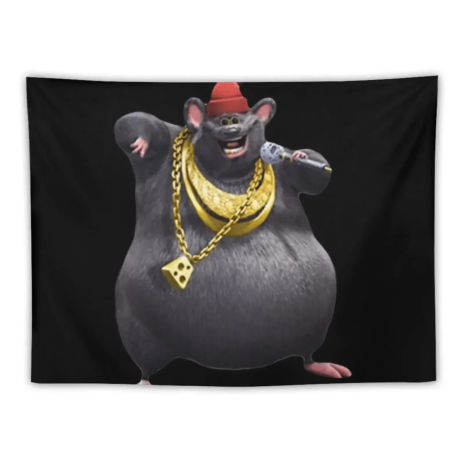 Biggie Cheese Tapestry Funny Bedroom Decor Custom Wall Decor Hanging Tapestry