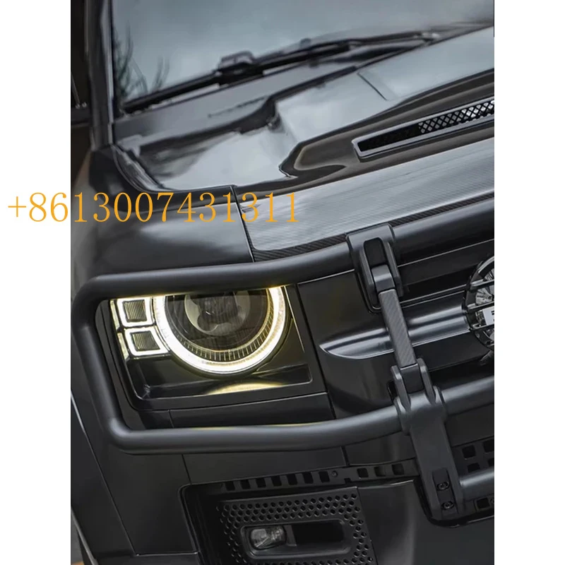 FactoryBlack Wor Off-Road Bull Bar Anti-Collision Front Bumper Modification Car Bumpers
