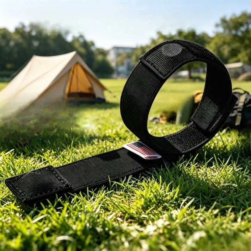 

Tactical Magnetic Sling Holding Strap Adjustable Heavy Duty Magnets Sling Straps Band Sentry Keeper Organizer Black/Khaki