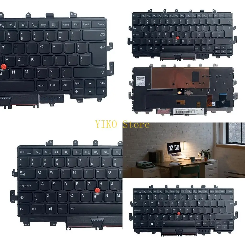 

K32C новая американская черная английская клавиатура для ноутбука ThinkPadx1 2016yoga с подсветкой