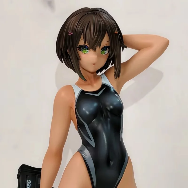 

Anime Girl Action Figure in Swimsuit - Minister of Swimming Department Erciyuan GK Model for Decoration And Animation Fans Gift