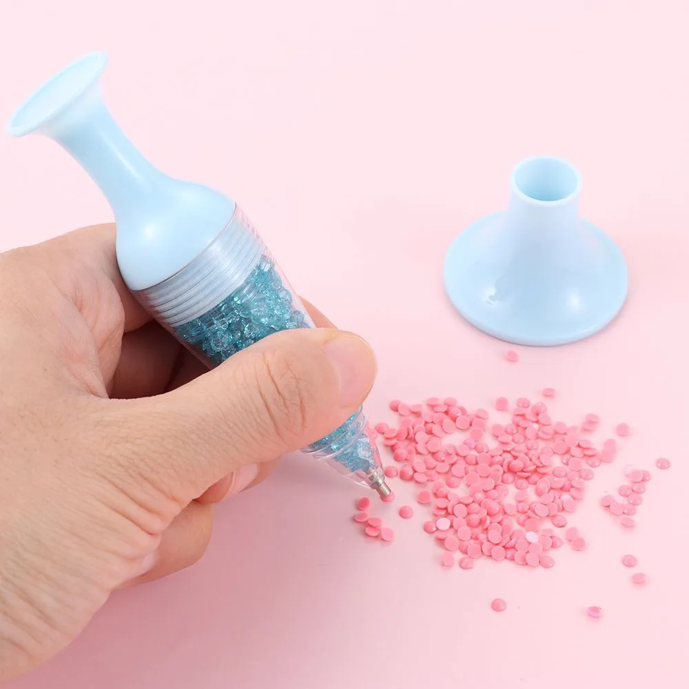 DIY 5D Diamond Painting Pen Standable Point Drill Pen Flower Pot Shape Point Drill Pen Art Crafts Handmade Gifts Point Drill Pen
