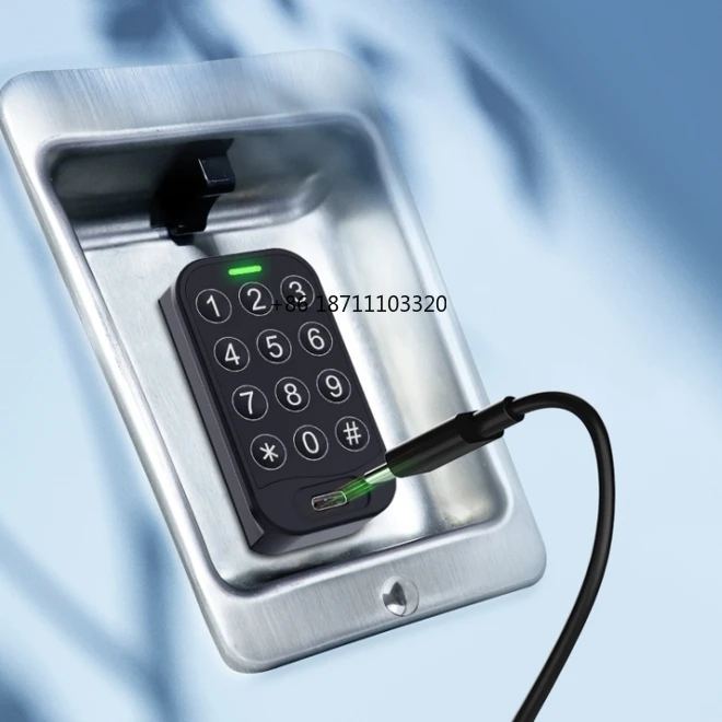 MK-E754 Keyless Ip65 Rating Digital Number Keypad Pin Code Electronic Cabinet Fitness Locker Lock with Public&Private Mode