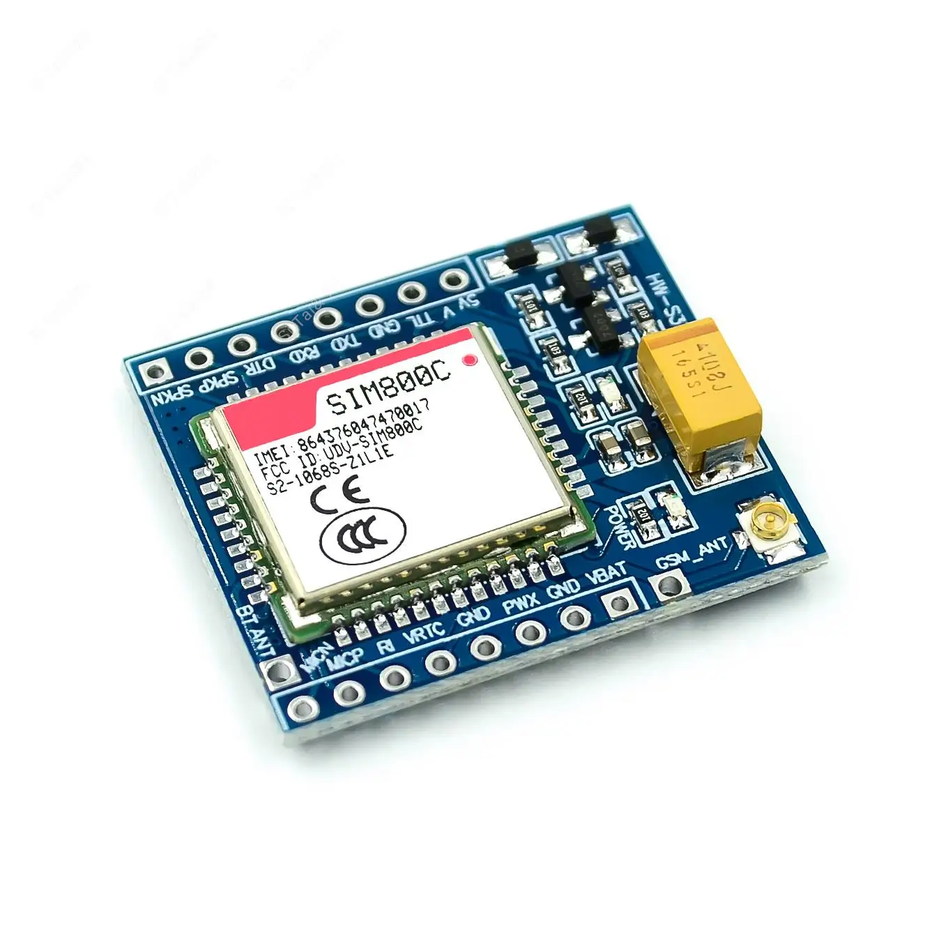 5 فولت 3.3 فولت SIM800C GSM GPRS لوحة دارات مطبوعة إلكترونية وحدة TTL مجلس التنمية مع بلوتوث TTS STM32 لاردوينو C51