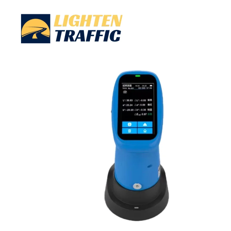 75-Grad-Winkel-Glanzmessgerät für die Farbbeschichtung, hellt den Verkehr auf, mit 1 Jahr Motorgarantie