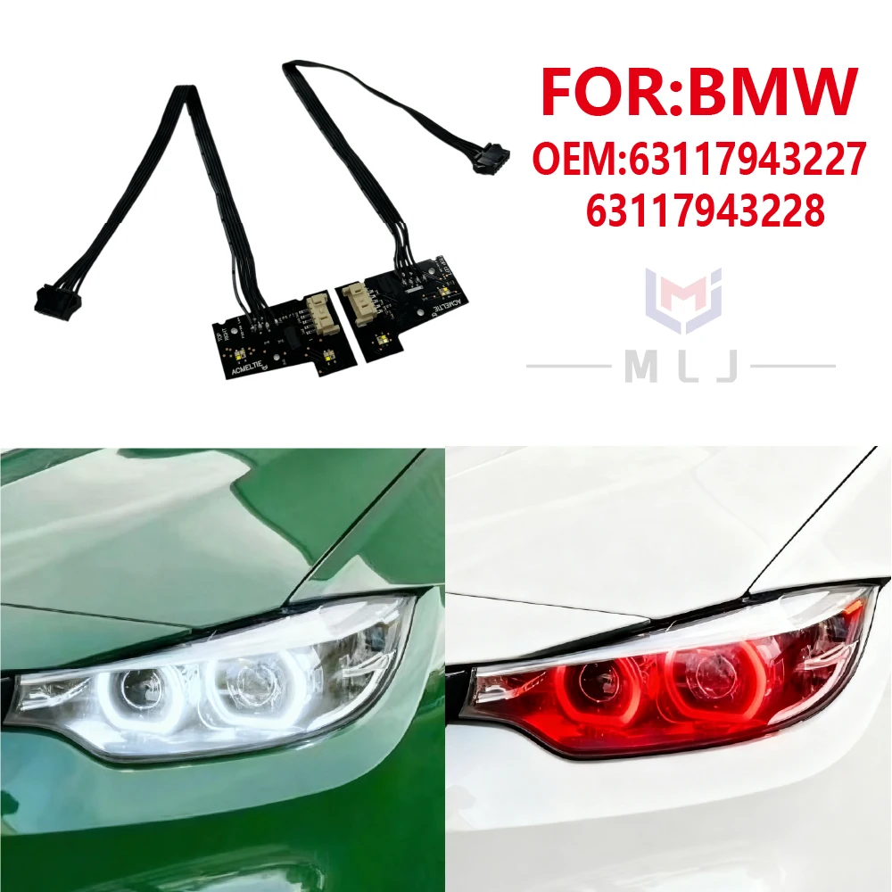 

FOR BMW F32 F36 LOW-PROFILE RGB 2016-2019 headlight plug wiring harness OEM 63117943227 63117943228 internal wiring harness