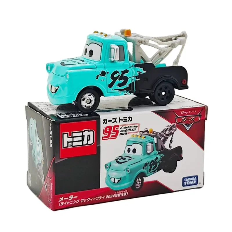 Disney pixar carros takara tomy 1:55 relâmpago mcqueen mater hudson motor de bombeiros liga diecast carro brinquedo das crianças presente