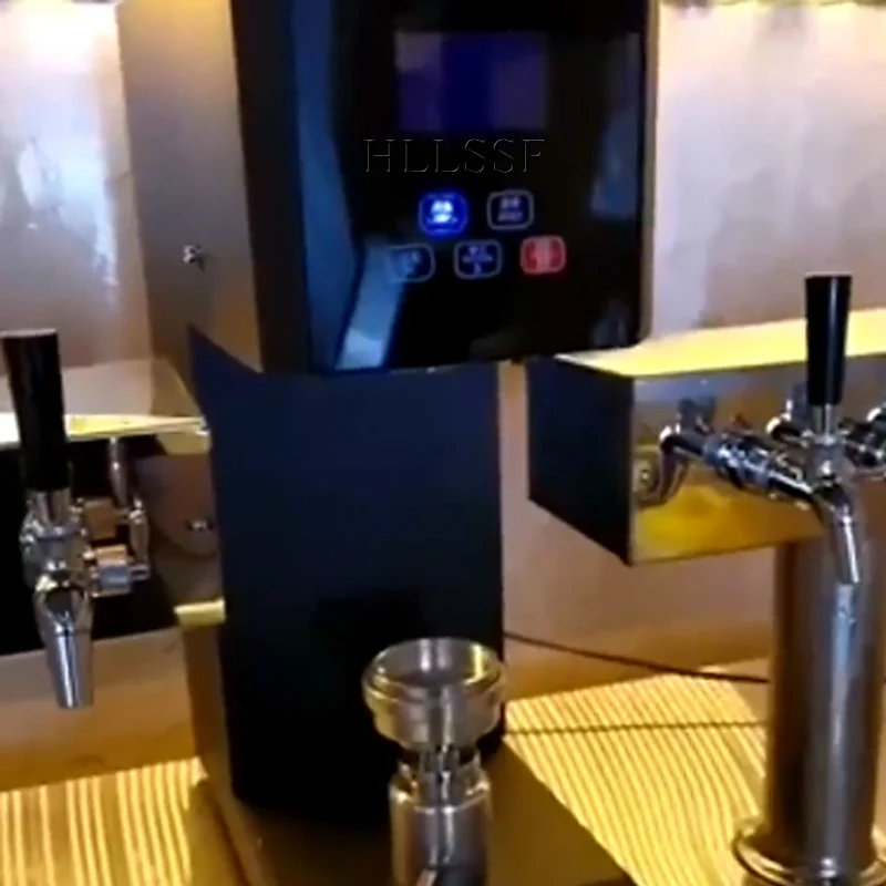 Commercial Can Sealing Machine Milk Tea Shop Beverage Sealing Cup Semi-Automatic Sealer Plastic Bottle Can Sealer
