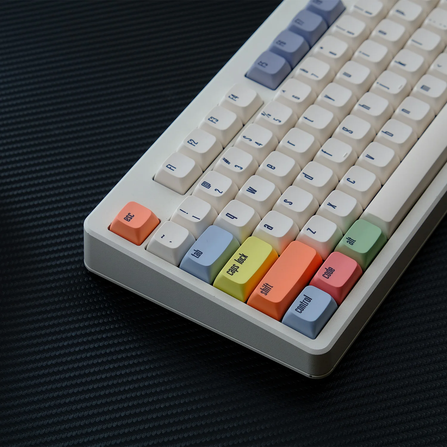 115 Keys GMK Canvas Keycaps Dye Sub Keycap XDA PBT For Mechanical Keyboard Gaming 75% Color Key Caps Minimalism Retro Custom DIY