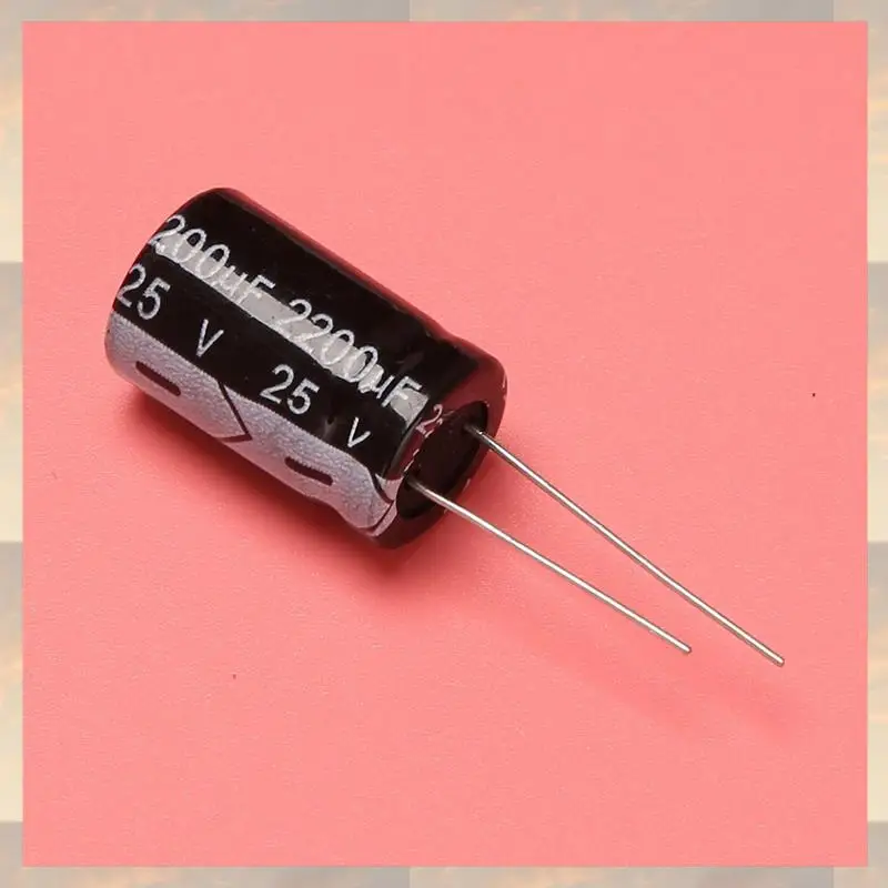 

2025 New-60 Pcs 13X21mm 2200Uf 25V Radial Aluminum Electrolytic Capacitors
