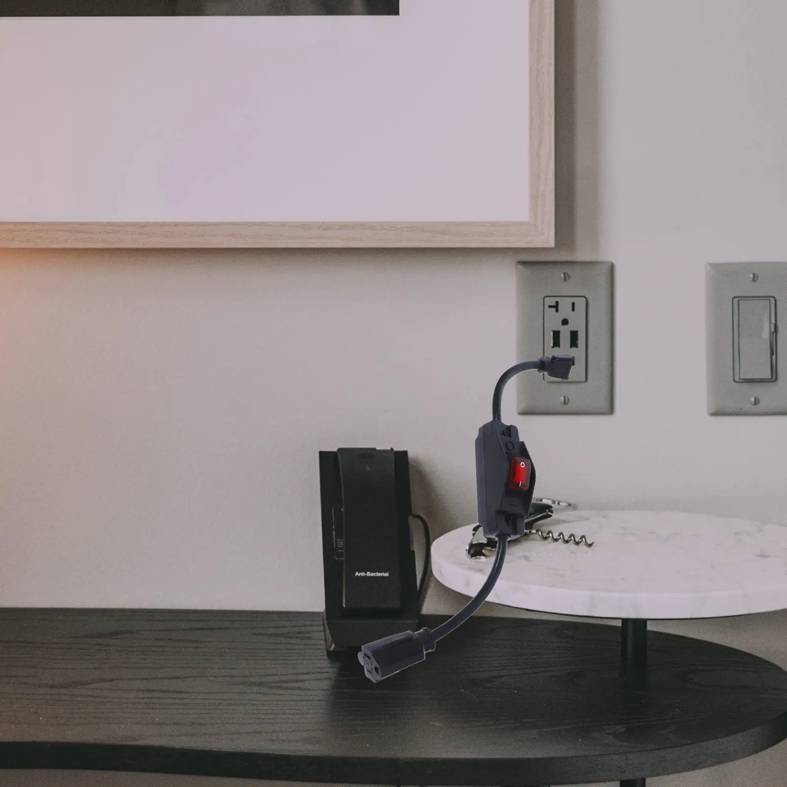 

Водонепроницаемый удлинитель-выключатель с 3-контактной вилкой (US Plug) для наружного использования, с кнопкой включения/выключения, для замены электрических светильников и бытовой техники