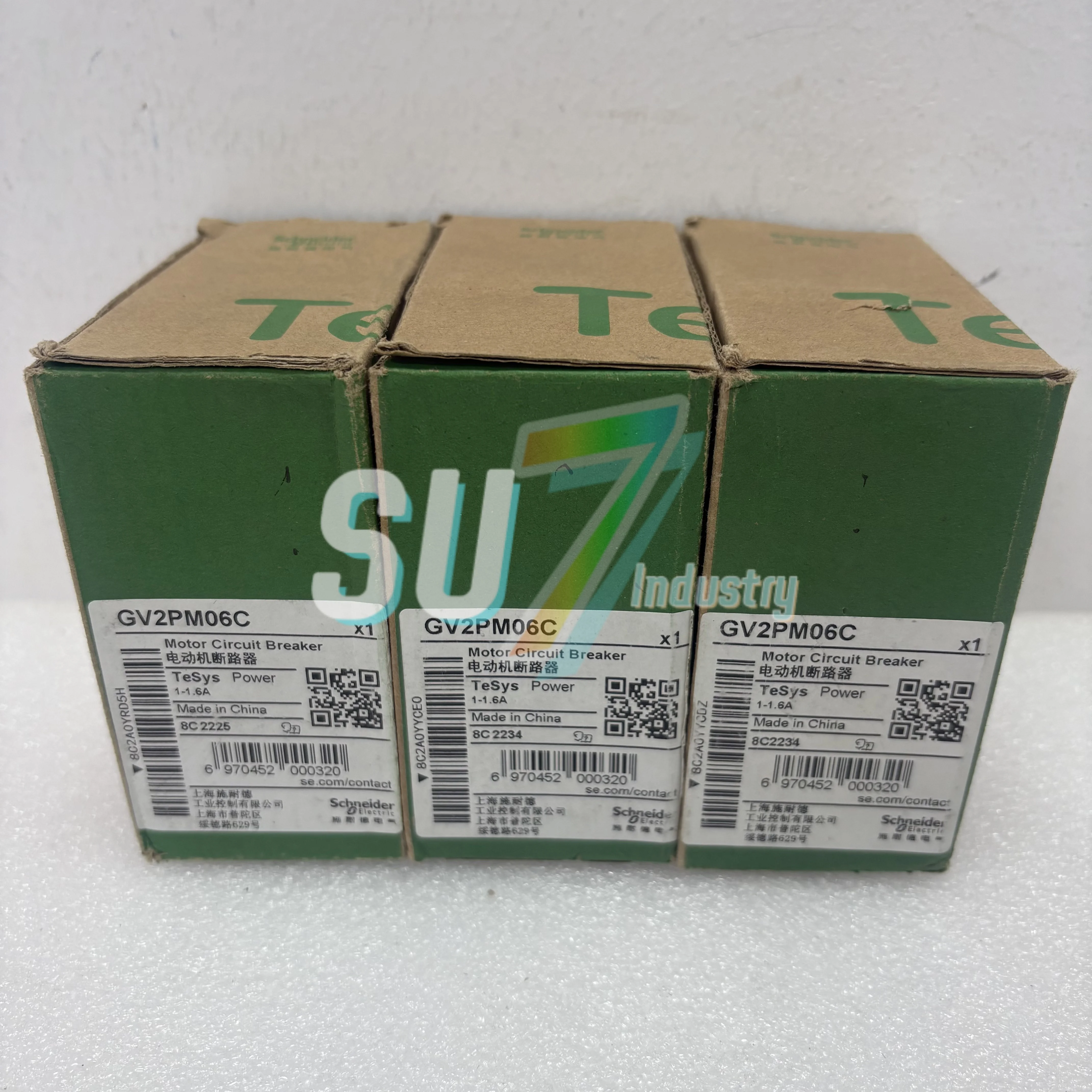 サーキットブレーカー 新品箱入り GV2PM06C GV2L32