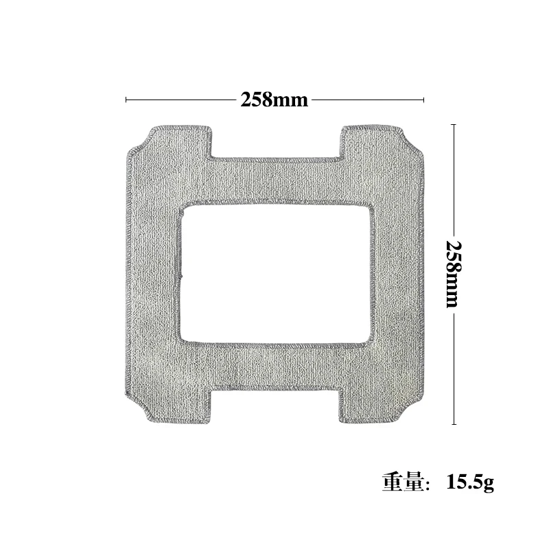 Washable Mop Pad Replacement For Ecovacs WINBOT W1 / W1 Pro Window Vacuum Cleaner Part Mop Cloth Spare Parts Mop Rag Accessories