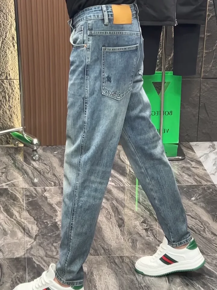 

Men's Fashionable Comfortable Stylish Spring New Arrival Light Luxury Jeans High Quality Versatile Handsome Straight Leg Fit ...