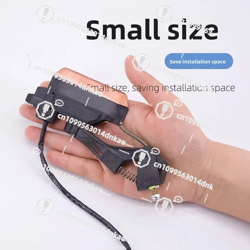 DJ-100A C Type M Type Single Rod Single Head Collector 30 Square Seamless Sliding Contact Line Receiver U10/U12 for Electronics