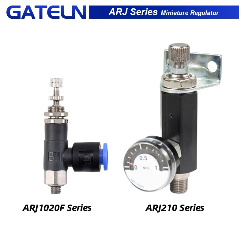 Miniature Pressure Reducing Valve ARJ1020F-M5-04 ARJ1020F-M5-06-1 ARJ1020F-M5-04-1 ARJ1020F-M5-06 Pressure Regulator