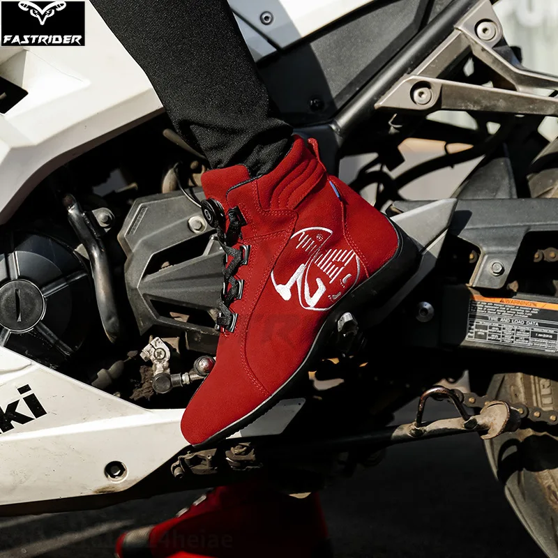 

Motorcycle Riding Boots Anti-collision Breathable Anti-fall Rider Shoes Wear-resistant Road Racing Shoes Riding Equipment