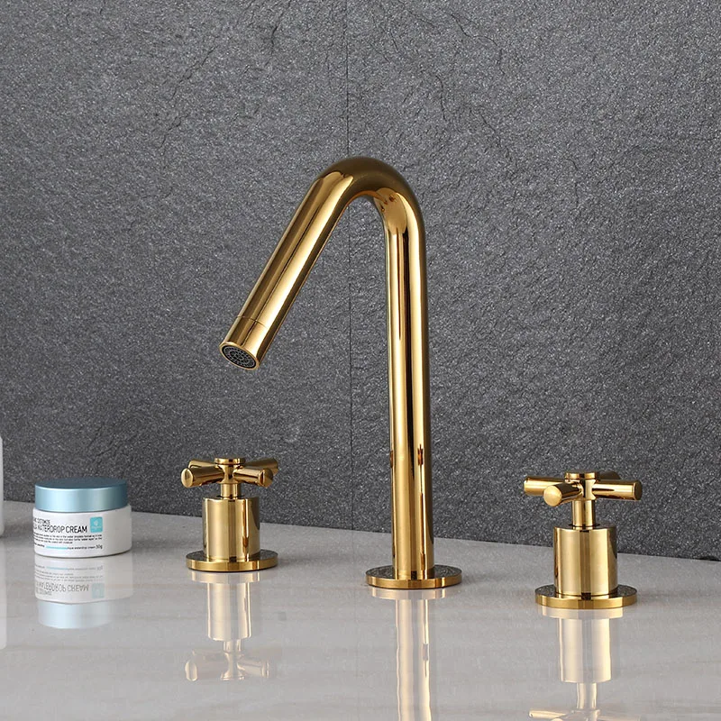 Becola Tap Washbasin Faucet Bathroom Sink Faucet Tapware Bathroom Mixer Tap Modern Bathroom Faucets Water Tap Golden Faucet