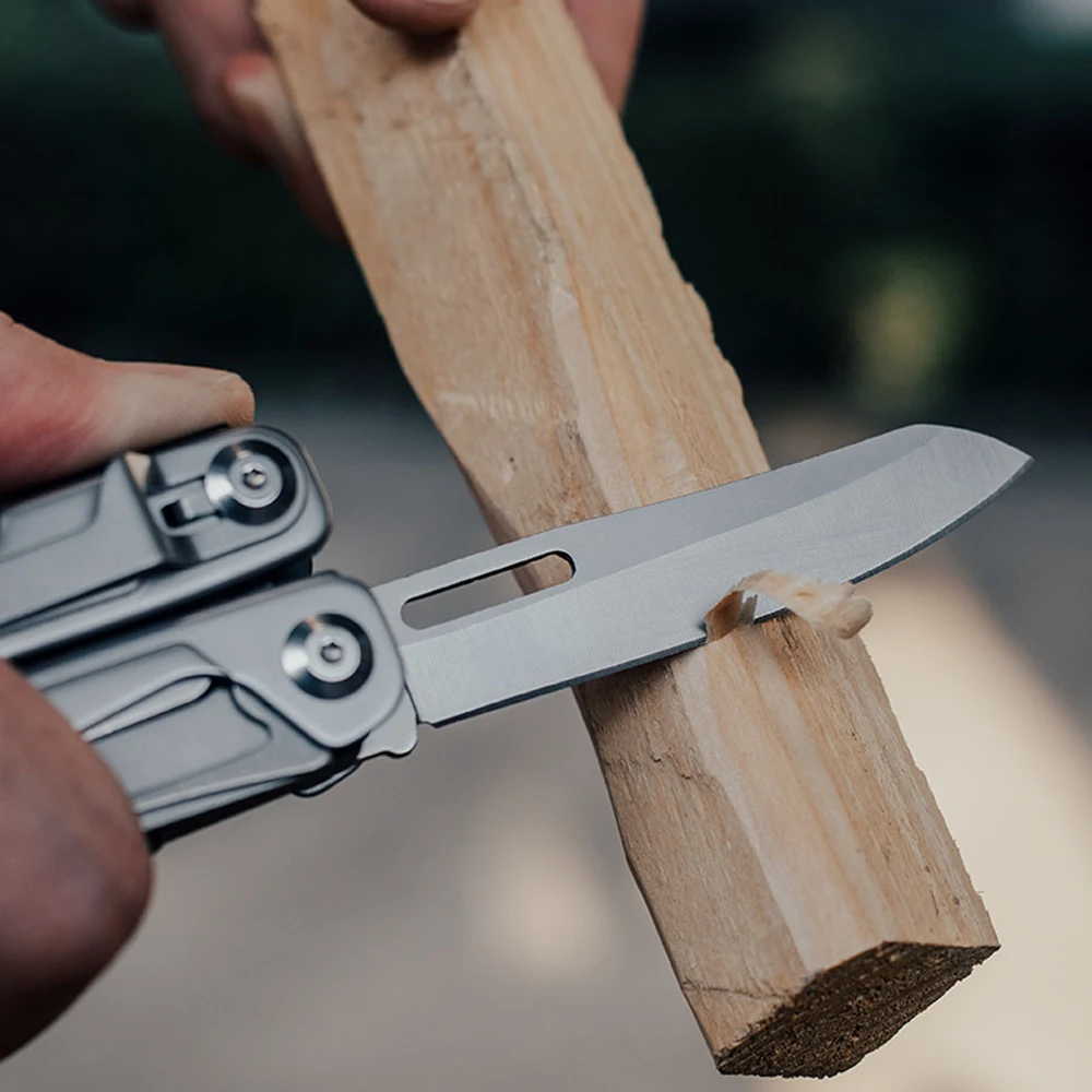 Imagem -05 - Multi Ferramenta Camping Faca com Clipe de Bolso Edc Tactical Multitool Alicerça Caminhadas ao ar Livre Survival Multipurpose Tools Kit para Homens
