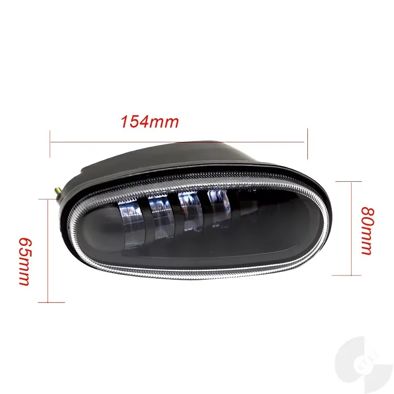 

Iem 2 шт. противотуманные фары для дальнего света для Daewoo Lanos Sens, автомобильные светодиодные противотуманные фары DRL в сборе, русская версия, светодиодные 5 линз