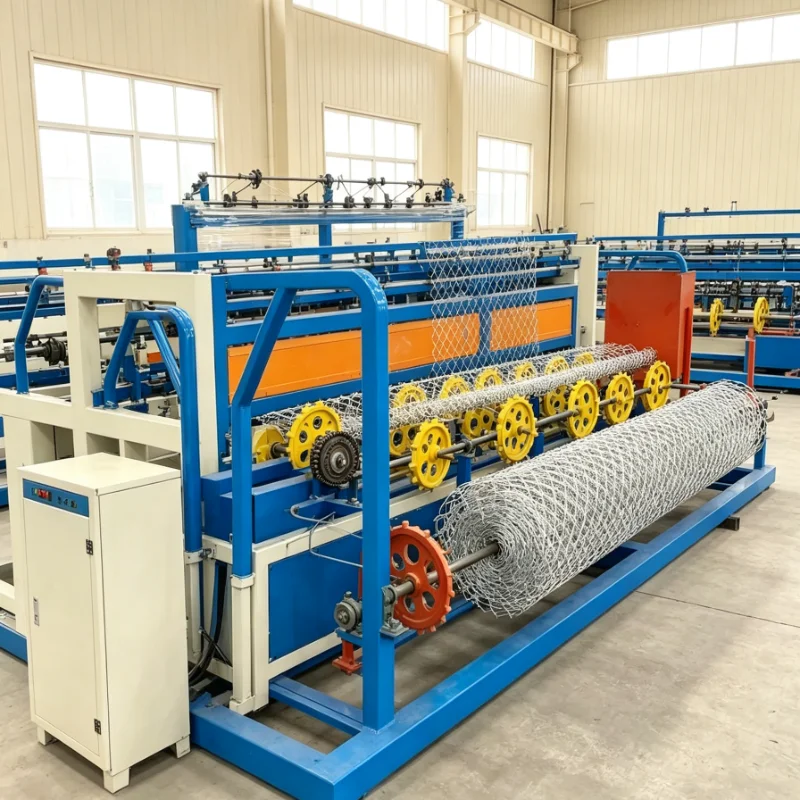 Customized Chain Link Fence Machine Customizable Wire Mesh Forming System For Security And Boundary Fencing