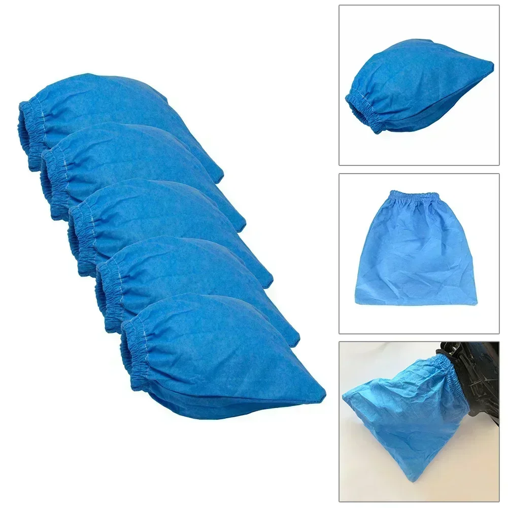 Bolsas de polvo textil de 5 piezas, 13,2x12,8x4,3 Cm para aspiradora Parkside en seco y húmedo para filtro seco PNTS 1200 1250 1