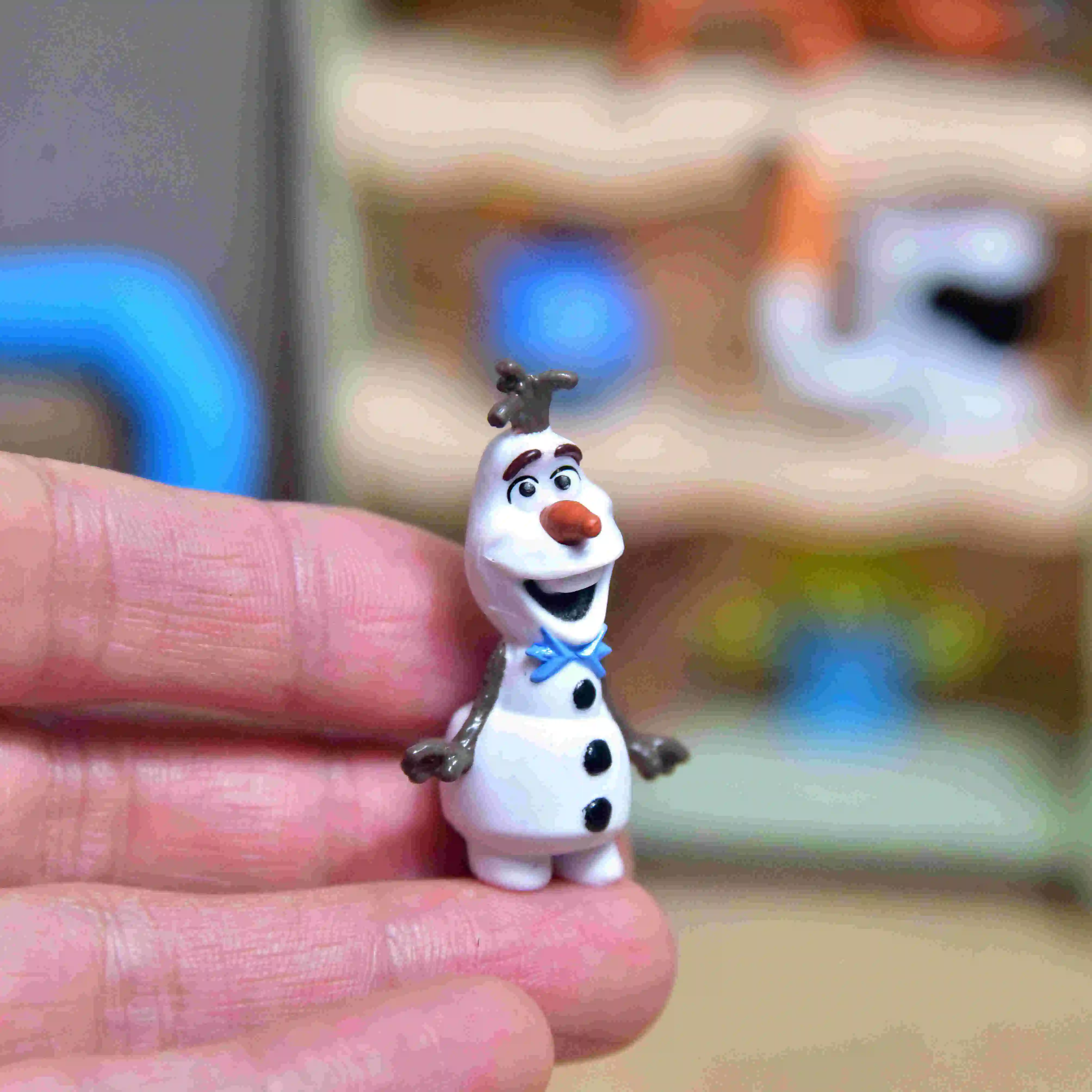 Disney Frozen Figure Olaf Decoration Toy Figures Cake Decoration Model Toys Gifts