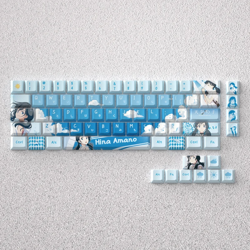 Ti Moy Yangcai Theme Keycap Механическая клавиатура Keycap Оригинальный PBT Игровая клавиатура Аксессуары Соберите подарки Индивидуальный колпачок для клавиатуры