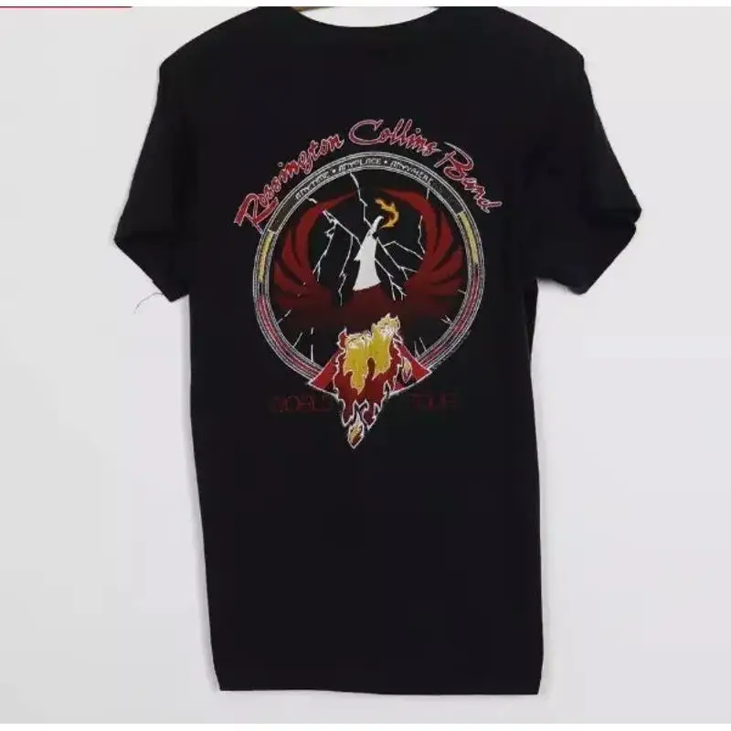 1981 روسينغتون كولينز باند جولة حول العالم تي شيرت كامل الحجم S 5Xl #1