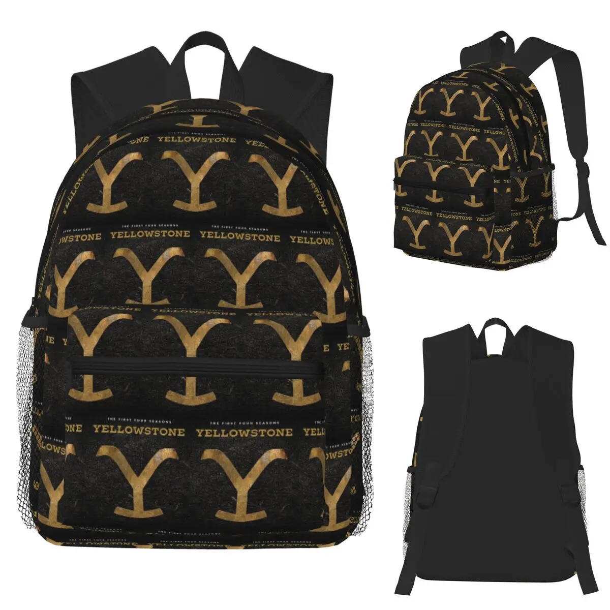 

Yellowstone Dutton Ranch Student Backpack School Bag Hiking Travel Daypack for Boys Girls Fashion Bookbag Shoulder Bags