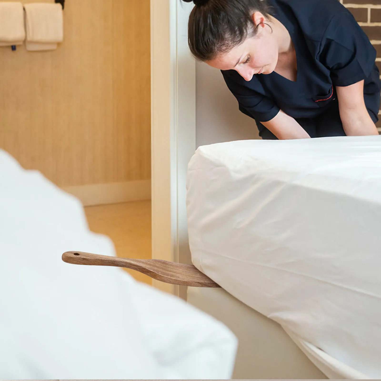 Mattress Lifting Tool Ergonomic Handle Design One Or Two Handed Use Quick Sheet Change Mattress Lifter Wedge Reusable Lifting