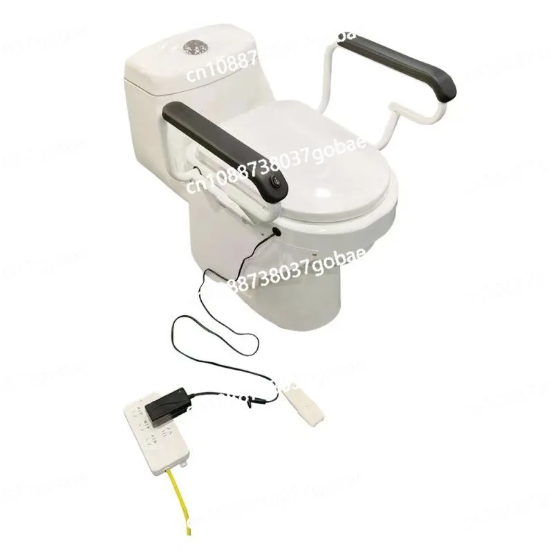 Thickened toilet riser with handrail universal elderly care rehabilitation care increase