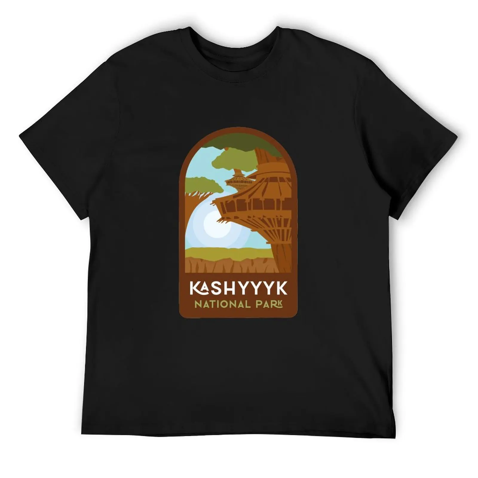 

Kashyyyk National Park T-Shirt for a boy animal prinfor boys custom shirt Men's t-shirt