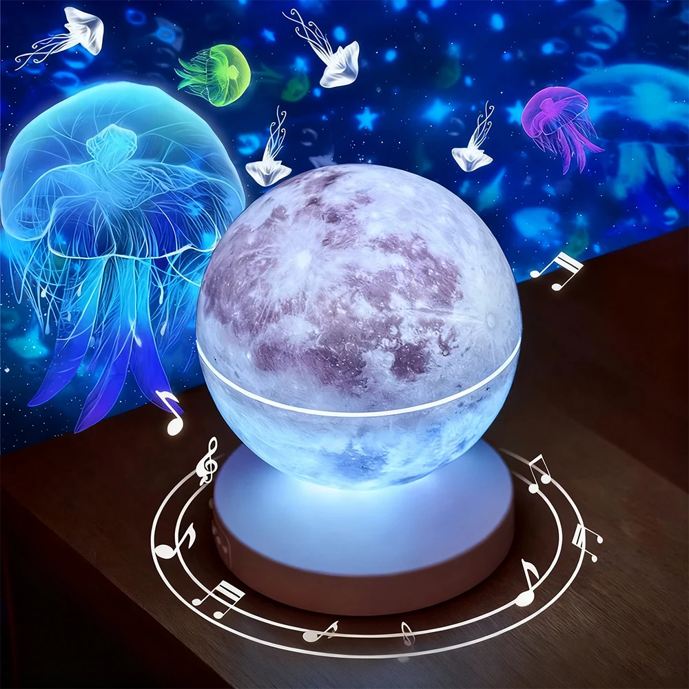 Creative 3D Moon Ni…