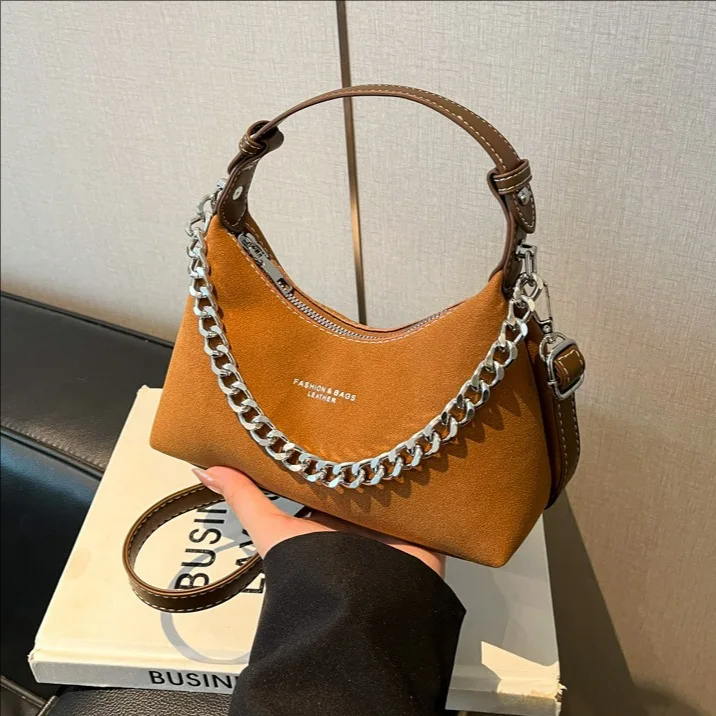 

2025 New Vintage Underarm Hobo Bag for Women, Top Handle Shoulder Crossbody Purse, Textured Versatile Handbag, Chic & Spacious​