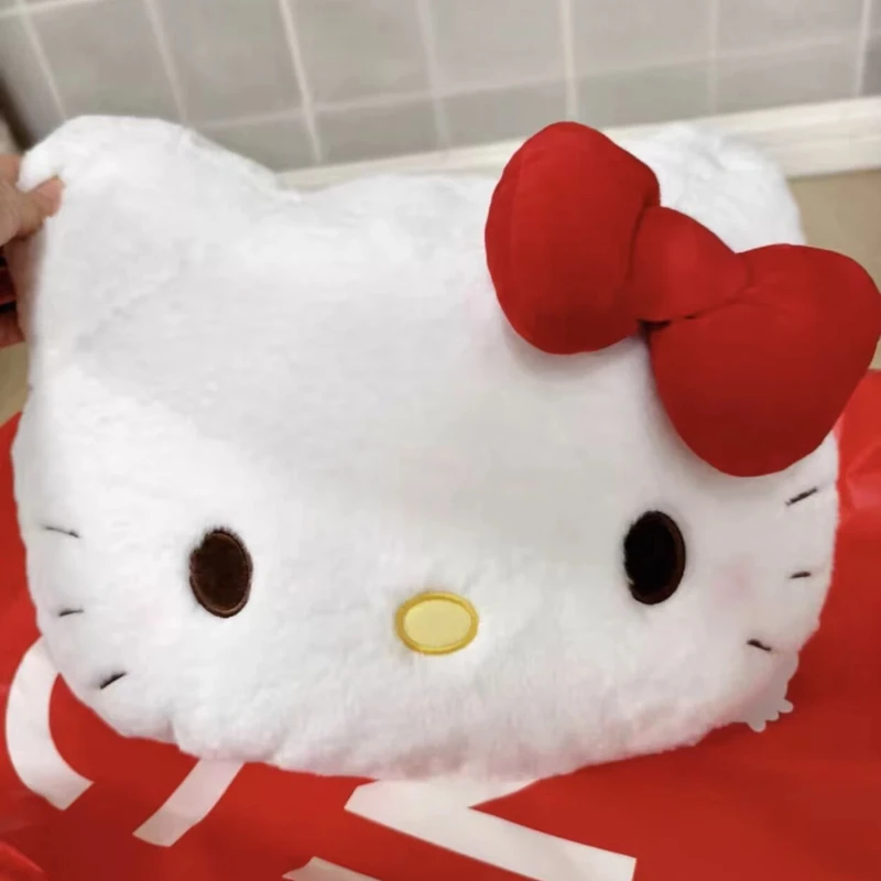 หมอนอิงซานริโอ้ เฮลโล คิตตี้ ตุ๊กตาแมวคิตตี้น่ารัก หัวโต ใช้เป็นโซฟา หมอนข้างเตียง นุ่มสบาย ของขวัญคริสต์มาส