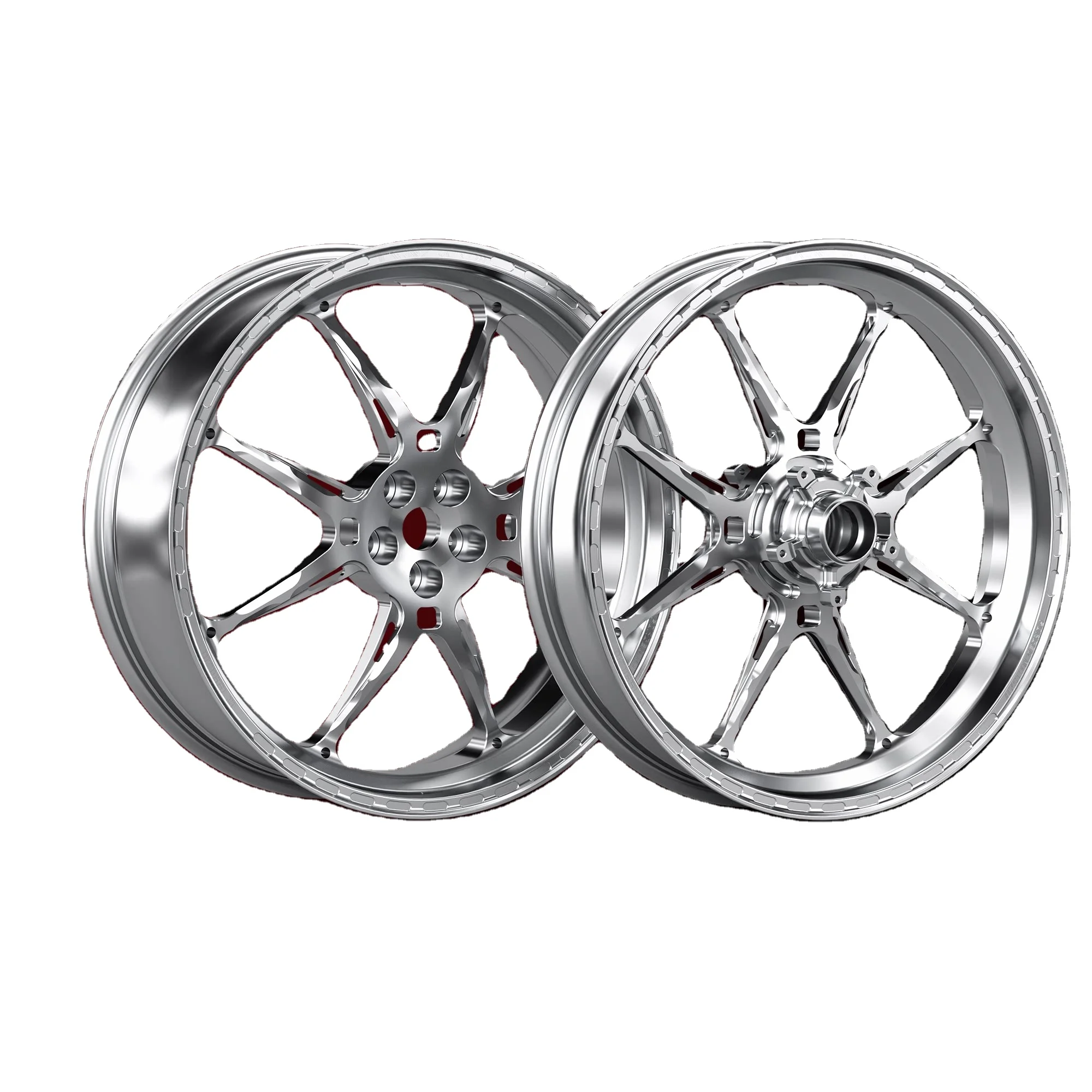 Suitable for   CB1000R 17-inch 10,000-ton forged light motorcycle wheels