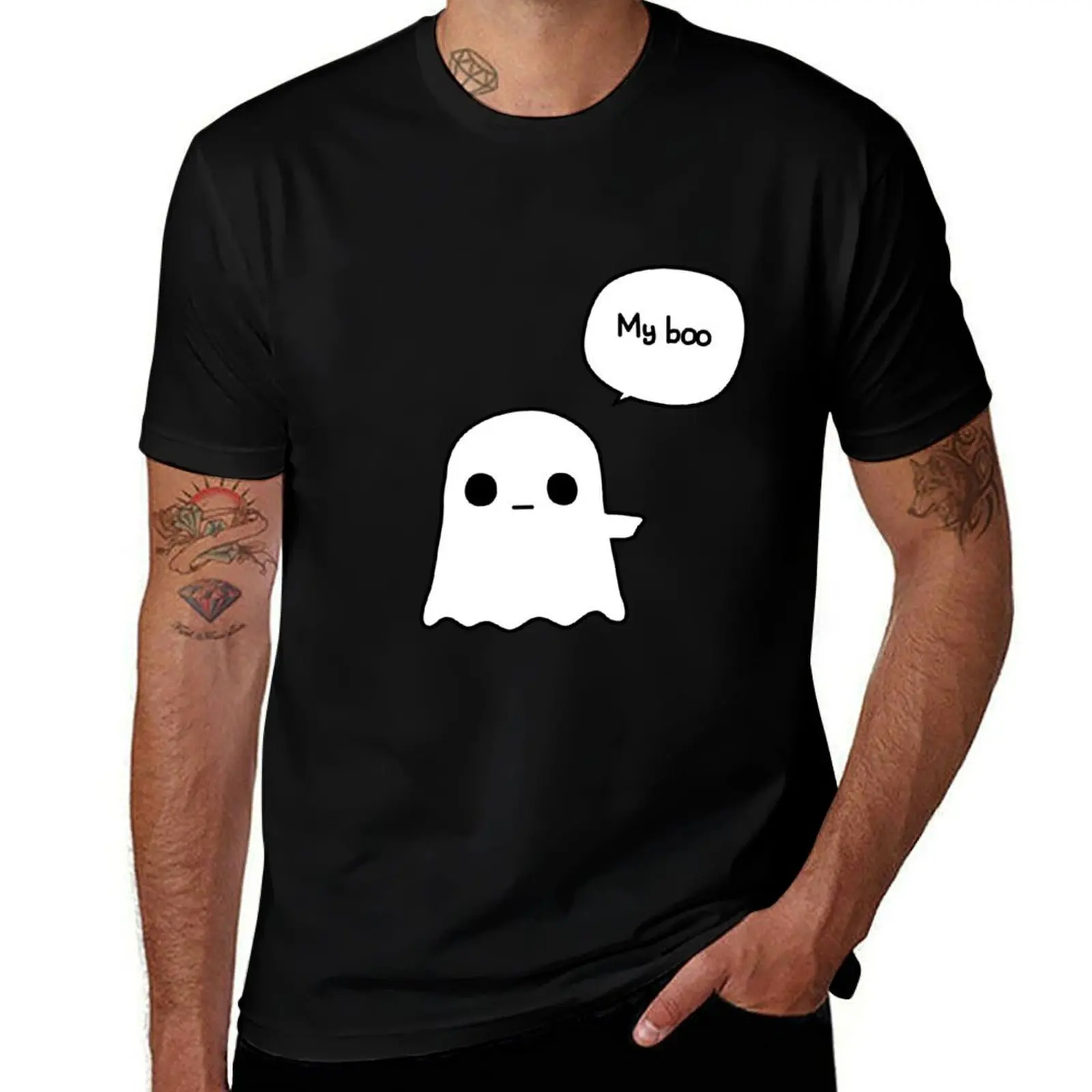 

My Boo - Right T-Shirt t shirts for man slim fit anime t shirts oversize T-Shirt