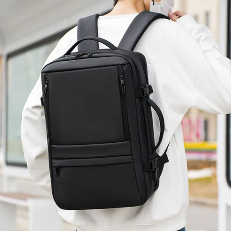 

Men's Commuting Business Laptop Bag Large-capacity travel luggage backpack Fashionable and Unique Student Backpack
