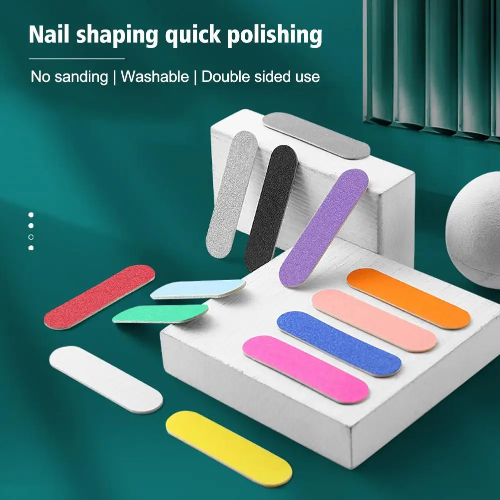 4/5/6PCs Press On Nail Tool Kit - Nail Glue, Mini Nail File And Shine Nail Buffer Block, Acrylic Sticks, Prep Pads For Nail H3M1