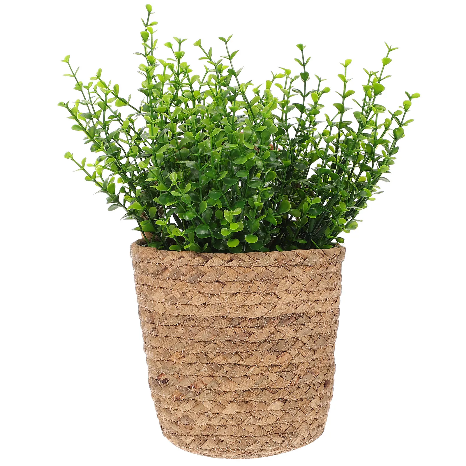 

Sea Grass Storage Basket Hand Woven Natural Straw Organizer For Home Bedroom Bathroom Wall Mounted Flower Hanging Basket