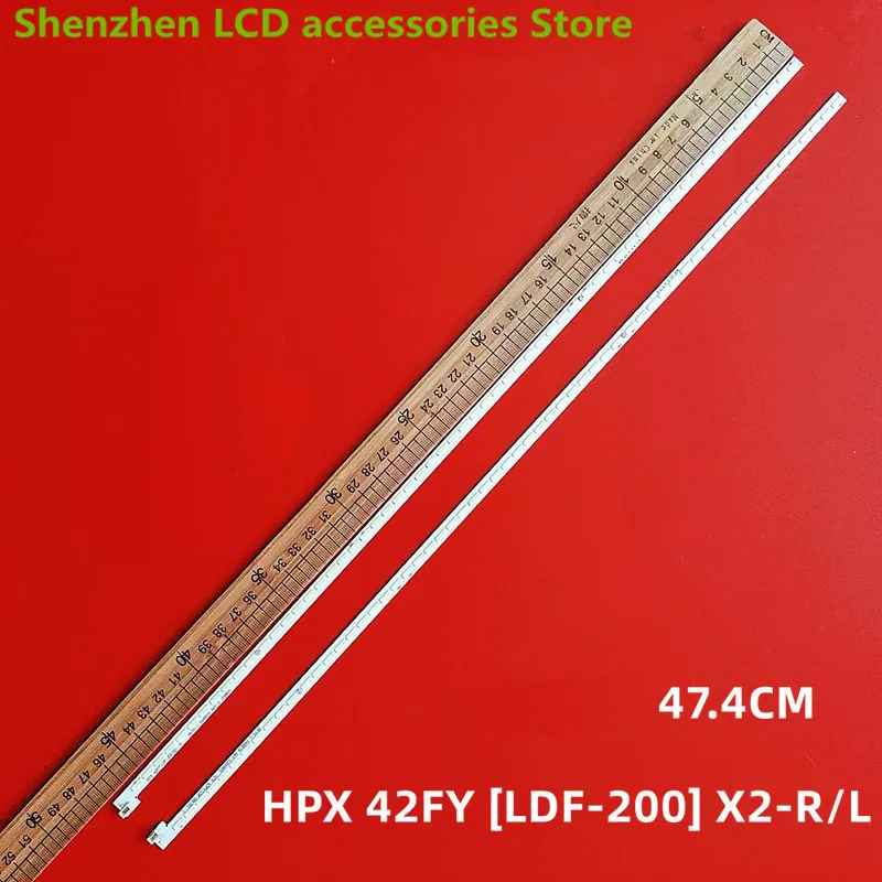 

2Pieces/lot for Skyworth 42E680E LCD backlight SEL420FY (LDF-100)-X1-R/L aluminum plate GT-5300-AZ42000A0 100%NEW