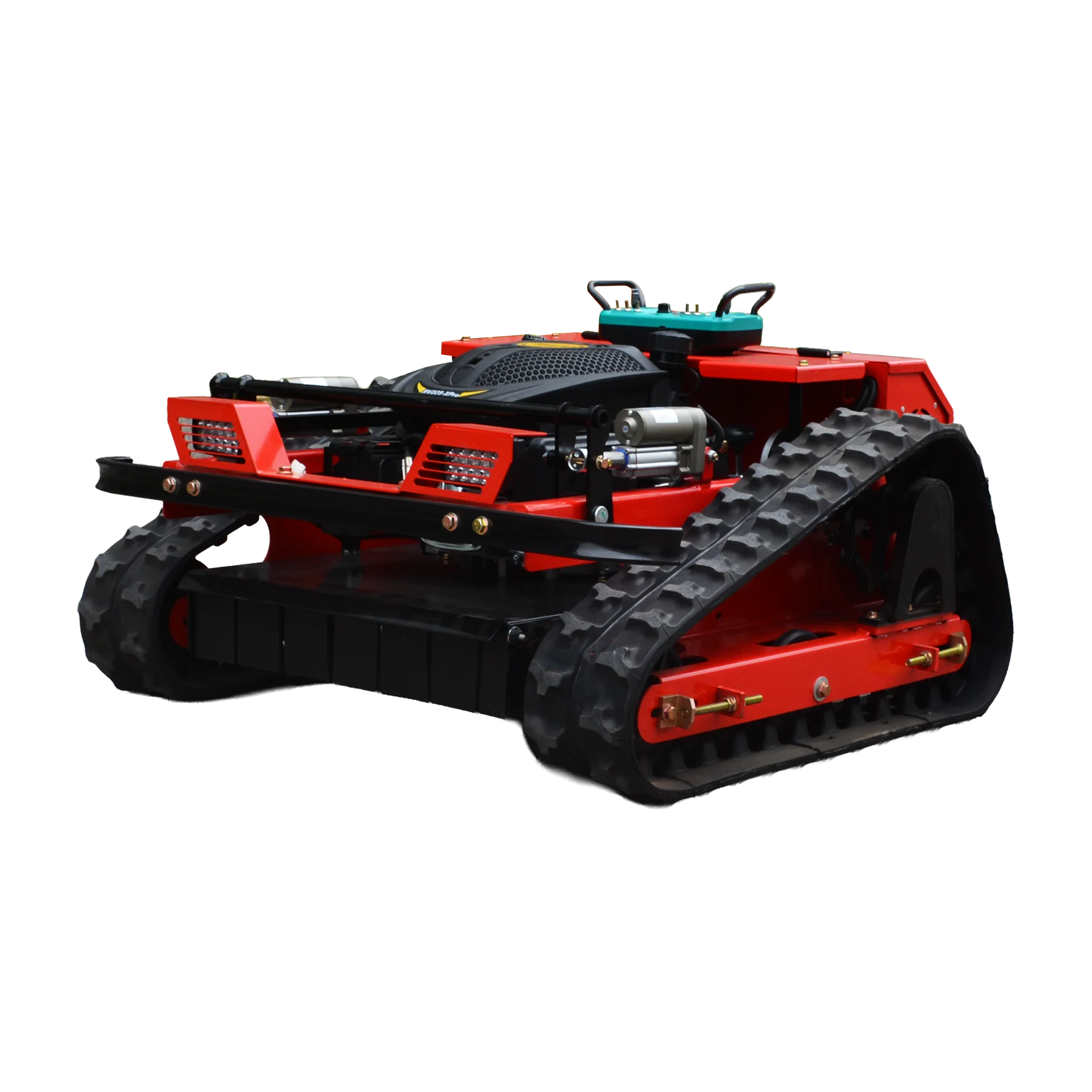 

CE Certified 800mm Remote Lawn Mower Compact Grass Cutting Equipment Euro 5 Engine System